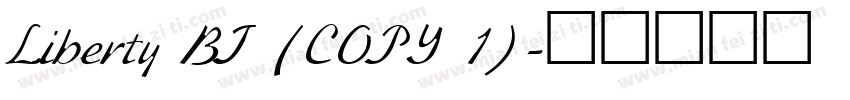 Liberty BT (COPY 1)字体转换